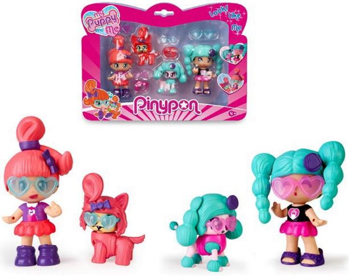 Produktbild GP Toys 4 Pinypon My Puppy And Me Figuren