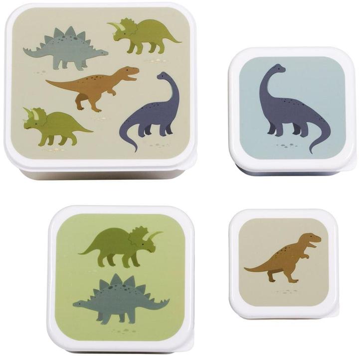 A Little Lovely Company ALLC Lunch & Snackbox Dinosaurier SBSEDI38