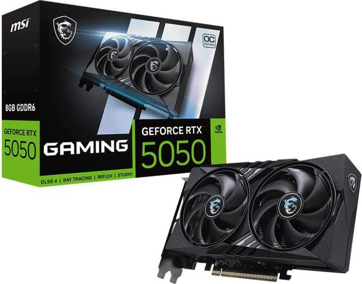 Actual product image MSI RTX5050 8G Gaming OC 8GB GDDR6 HDMI 3xDP (8 GB)