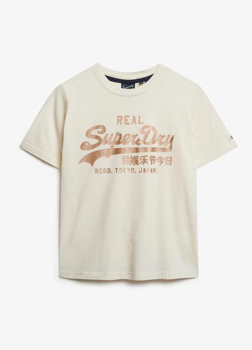 Actual product image Superdry Vl Metallic Tee (16)