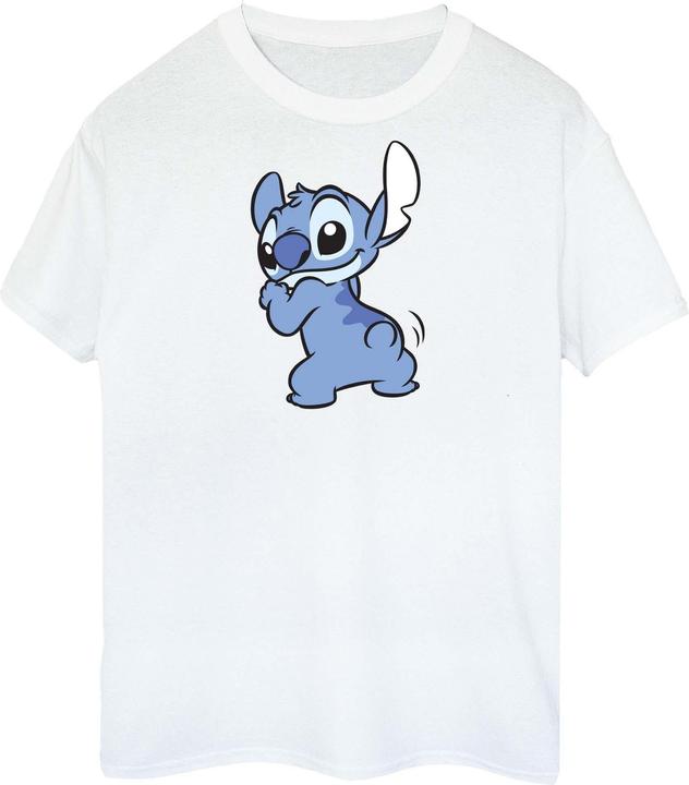 Disney Lilo And Stitch Stitch Backside Breast Print TShirt (3XL)