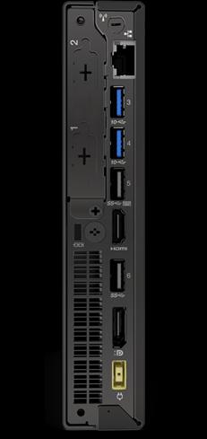 Image du produit Lenovo ThinkCentre M720q (Intel Core i5-8400T, 8 Go, 256 Go)