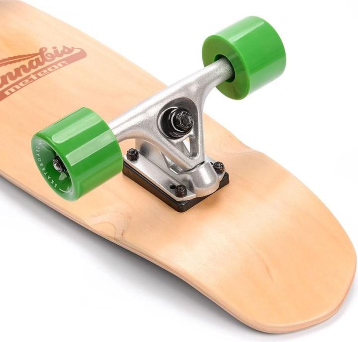 Image du produit Ty Meteor Cannabis Skateboard Vert-Brun-Orange 22595 (27.95")