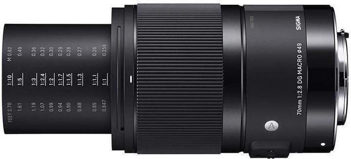 Produktbild Sigma 70mm f/2.8 EX DG MAKRO, Canon EF (Canon EF-S, Canon EF, Vollformat)