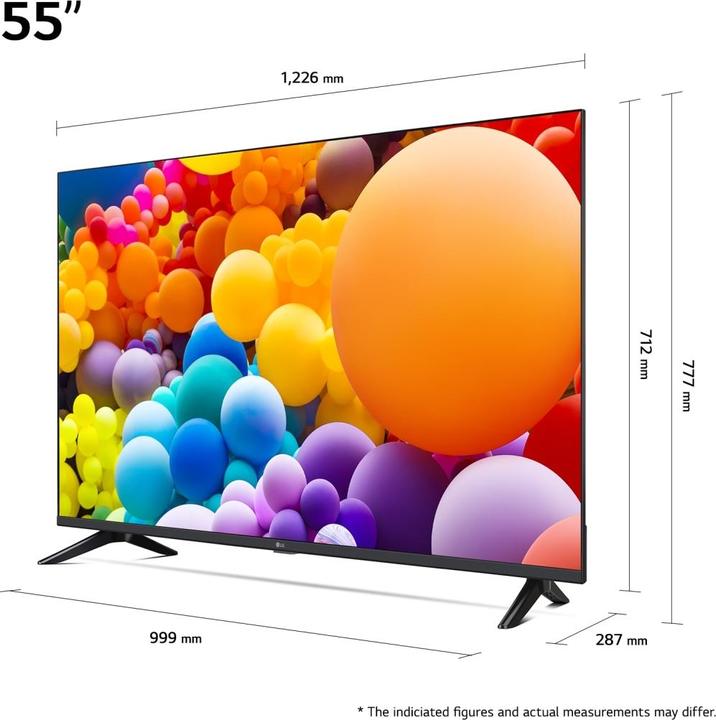Image du produit LG TV 55UT73003LA (55", UT73, LED, 4K, 2024)