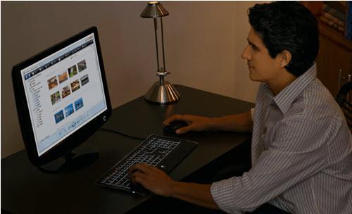 Actual product image Logitech Illuminated Keyboard K740 (US, Cable)