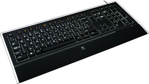 Actual product image Logitech Illuminated Keyboard K740 (US, Cable)