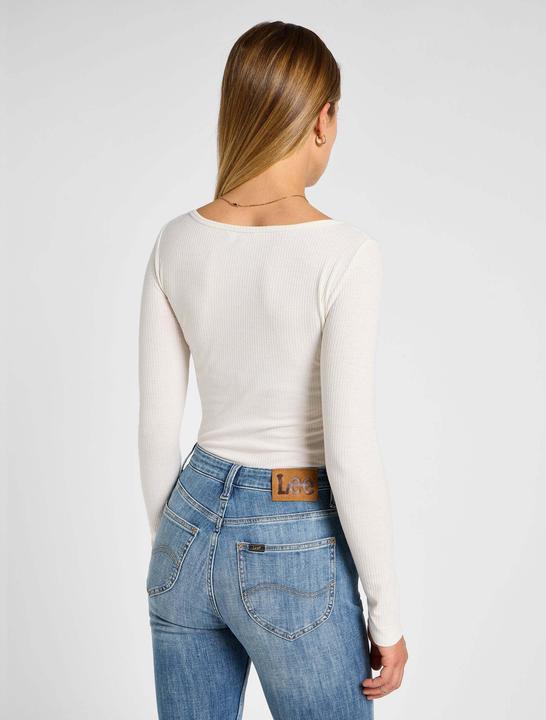 Immagine prodotto Lee Camicia a maniche lunghe Tee con collo a barca (XS)