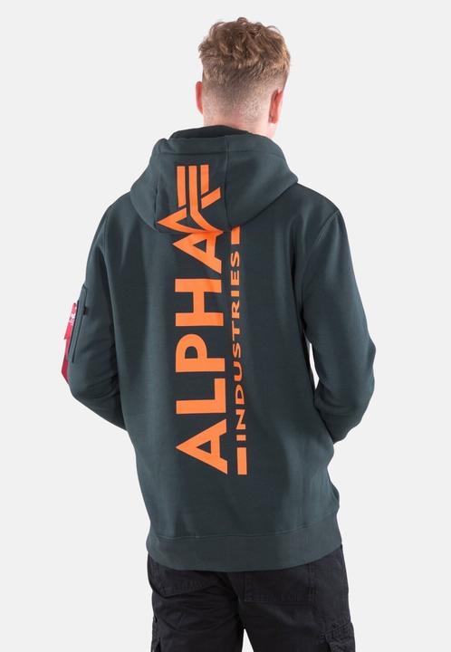 Immagine prodotto Alpha Industries Back Print Hoodie - 89903 (XL)