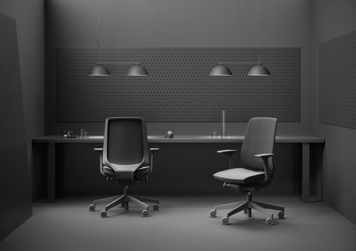 Produktbild Profim Bürostuhl LightUp 250S mit Netzrücken Schwarz