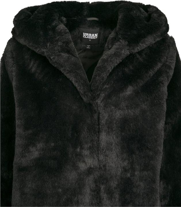 Actual product image Urban Classics Ladies Hooded Teddy Coat (S)