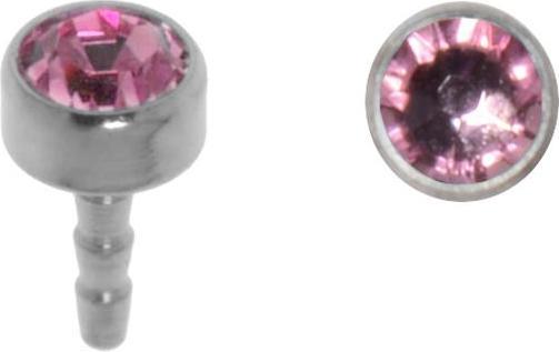 Actual product image Bijouteria internal piercing (Titanium, Crystal)