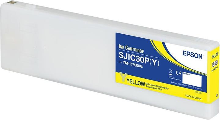 Produktbild Epson SJIC30P(Y) INK CARTRIDGE YLLW (Y)