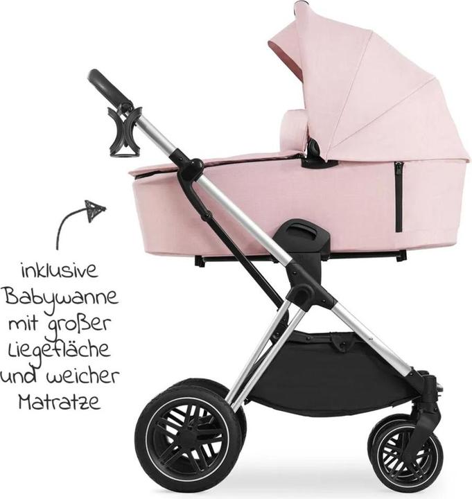 Produktbild Hauck Kombikinderwagen Kombi-Kinderwagen Vision X Duoset Silver (Sportwagen