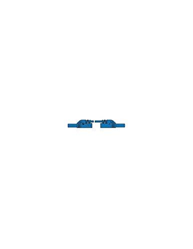 Produktbild Auction BERÜHRUNGSSICHERE UMSPRITZTE MESSLEITUNG 4mm 25cm / BLAU (MLB-SH/WS 25/1)