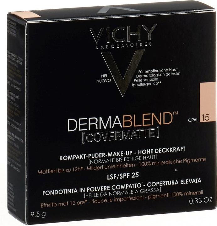 Image du produit Vichy Dermablend (Covermatte) Fond de teint compact en poudre (Opale)