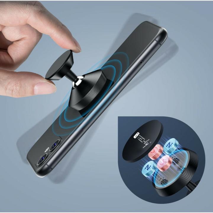 Produktbild Techly Autohalterung mit magnetischem Halter