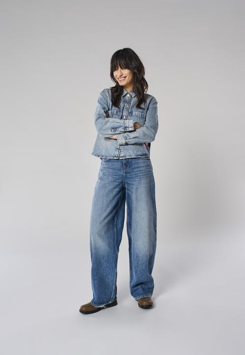 Actual product image Only ONLTAYLOR Hohe Taille Barrel Fit Jeans Locker geschnitten (34)