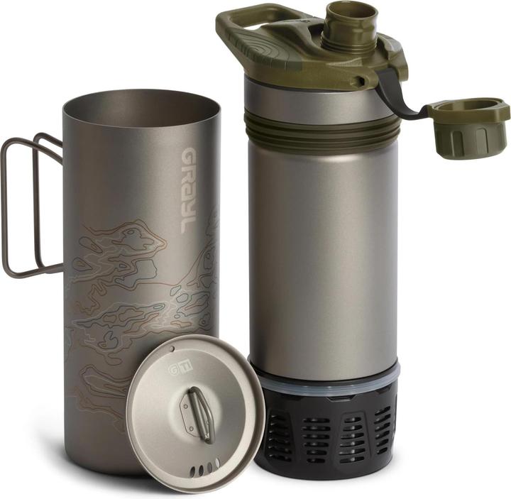 Actual product image Grayl GeoPress Ti Filter & Purifier (0.71 l)
