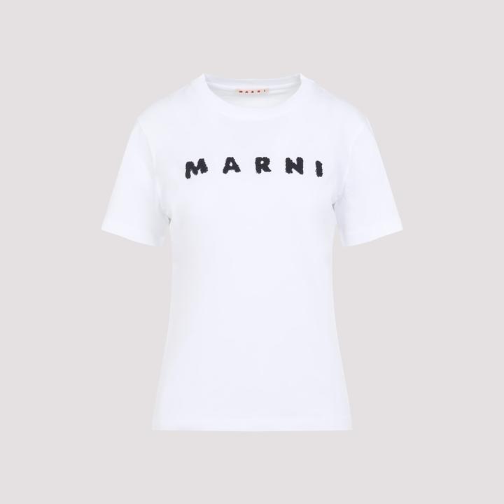 Immagine prodotto Marni cotton t-shirt with scribbled logo (38)