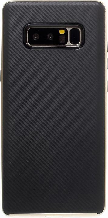 Produktbild König Design Handyhülle für Samsung Galaxy S8 Plus Schutzcase Backcover Bumper Etuis Gold (Samsung Galaxy S8+)