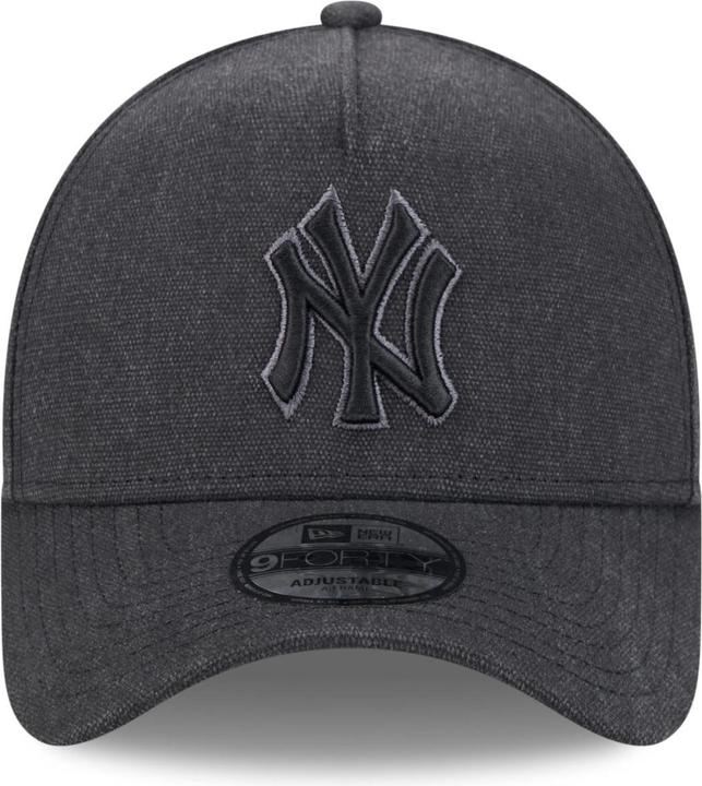 Actual product image New Era A-Frame Trucker Linen Cap New York Yankees black (One size)