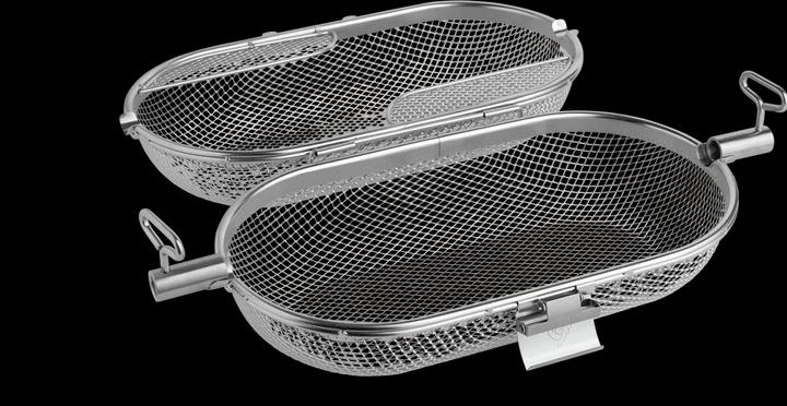 Produktbild Burnhard Drehspiess Grillkorb Edelstahl