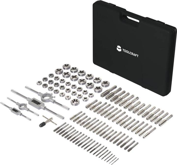 Produktbild Toolcraft TO-9913164 gehärteter legierter Stahl, Wolframstahl Gewindebohrer- und