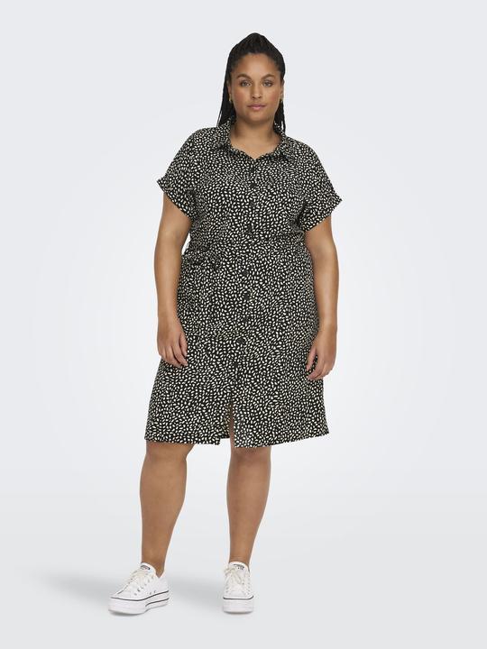 Produktbild Only Curvy Taillengürtel Blusenkleid (42)