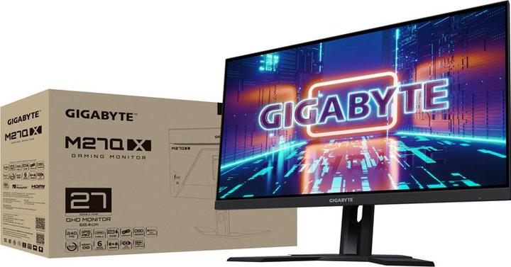 Actual product image Gigabyte M27Q X (2560 x 1440 pixels, 27")