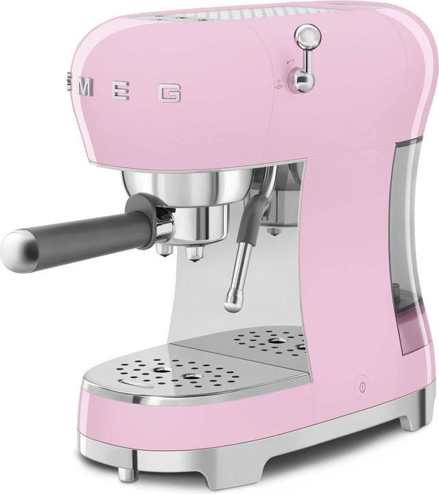 Smeg ECF02PKEU Portafilter espresso/coffee machine Rose (EU plug)