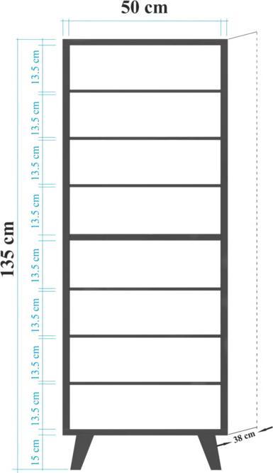 Actual product image Hanah Home Nevaeh (50 x 38 x 135 cm)
