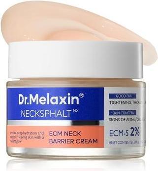 Actual product image Dr.Melaxin Necksphalt Neck ECM Barrier Cream for Anti-Aging and Tightening Wrinkles (50 ml)