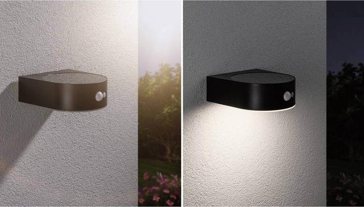 Actual product image Paulmann Solar Wall Light Eileen (600 lm, IP44)