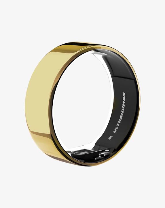 Actual product image Ultrahuman Ring Air- Size-08- Air Gold (8, Bionic Gold)