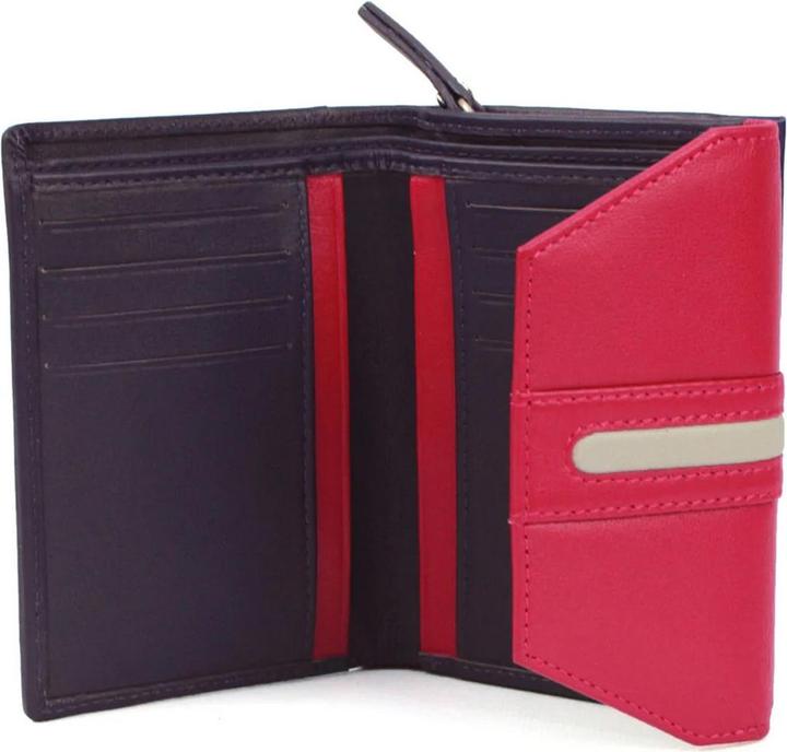 Actual product image Eastern Counties Leather Casey Leather Wallet Contrast Insert
