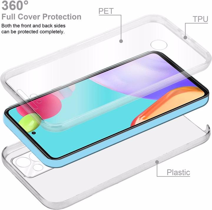 Image du produit Cadorabo TPU 360 degrés Case Cover (Samsung Galaxy A52)