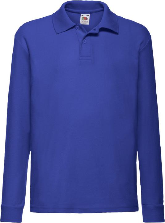 Fruit of the Loom Polo Shirt Langarm (2 StückPackung)