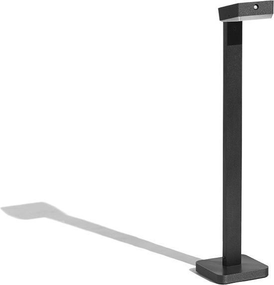 Les Jardins Kobra Solar-Poller Alu schwarz PETG durchsichtig TDS0013 (500 lm)