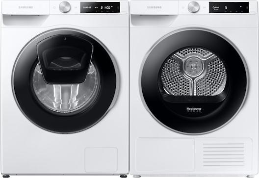 Image du produit Samsung DV90T6240LE wasdroger Vrijstaand Voorbelading 9 kg A+++ Wit (9 kg, Modifiable)