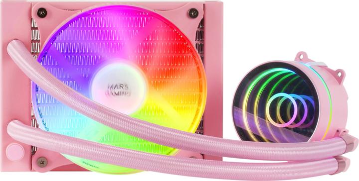 Image du produit Mars Gaming Kit Watercooling Aio Ml-One RGB - 120mm (Rose)