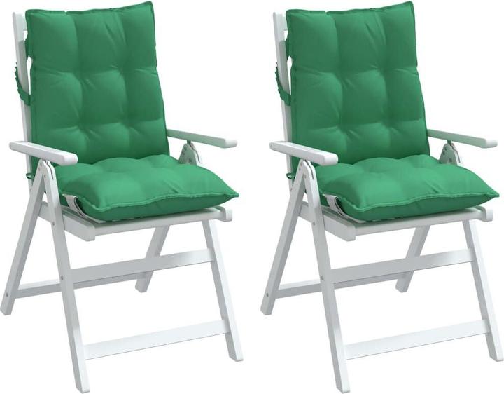 Produktbild VidaXL Niedriglehner-Auflagen 2 Stk. Oxford-Gewebe (100 x 50 x 7 cm)