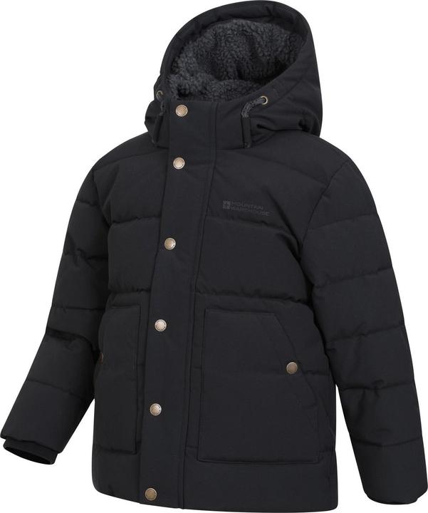 Actual product image Mountain Warehouse Childrens/Kids Manta Borg Lined Jacket (140)