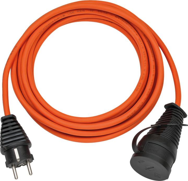 Immagine prodotto Brennenstuhl BREMAXX cavo di prolunga IP44 5m AT-N05V3V3-F 3G1.5 arancione (5 m, CEE 7/3)