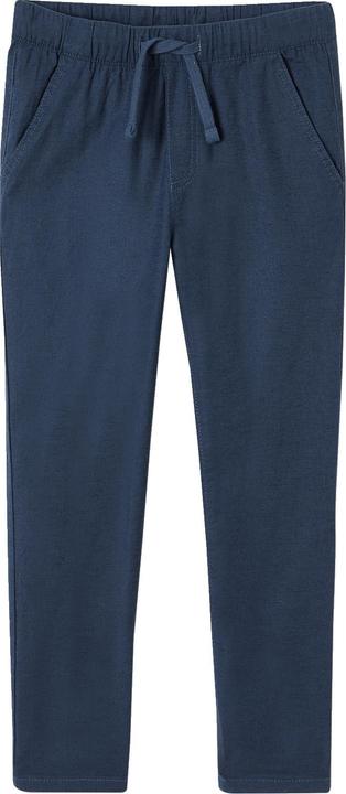 Actual product image Vertbaudet Boys' trousers with linen content (140)