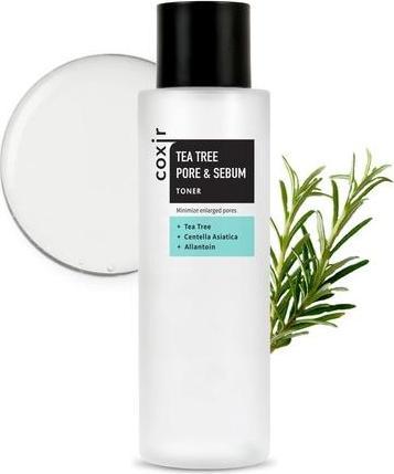 Actual product image Coxir Tea Tree Pore and Sebum Toner 150ml 5.07oz (Powder, 150 ml)
