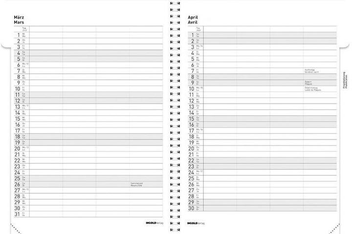 Produktbild Agenda Edition (23 x 30.5 cm, Deutsch, Französisch)