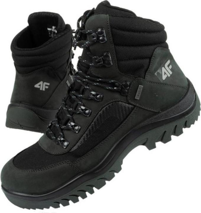 4F Buty trekkingowe męskie OBMH253 22S/Antracyt r. 46 (46)