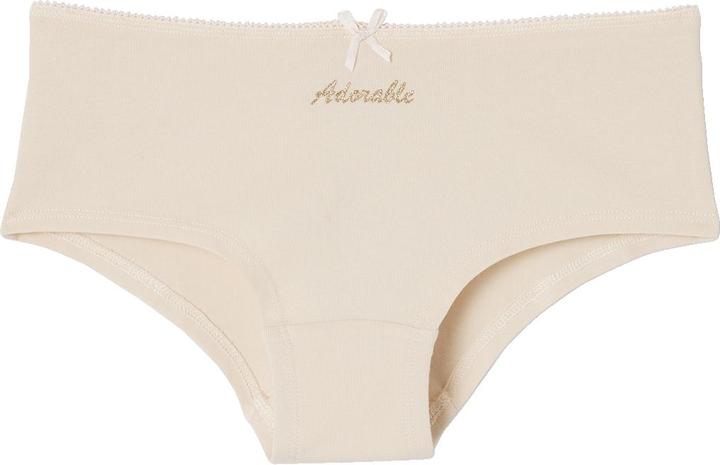Immagine prodotto Vertbaudet 7er-Pack Mädchen Shortys ADORABLE, Bio-Baumwolle (92, Confezione da 7)