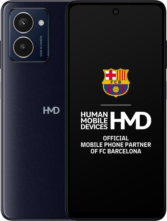 Actual product image HMD C22 DS 2/64 Charcoal (128 GB, Black, 6.56", Dual SIM, 50 Mpx, 4G)